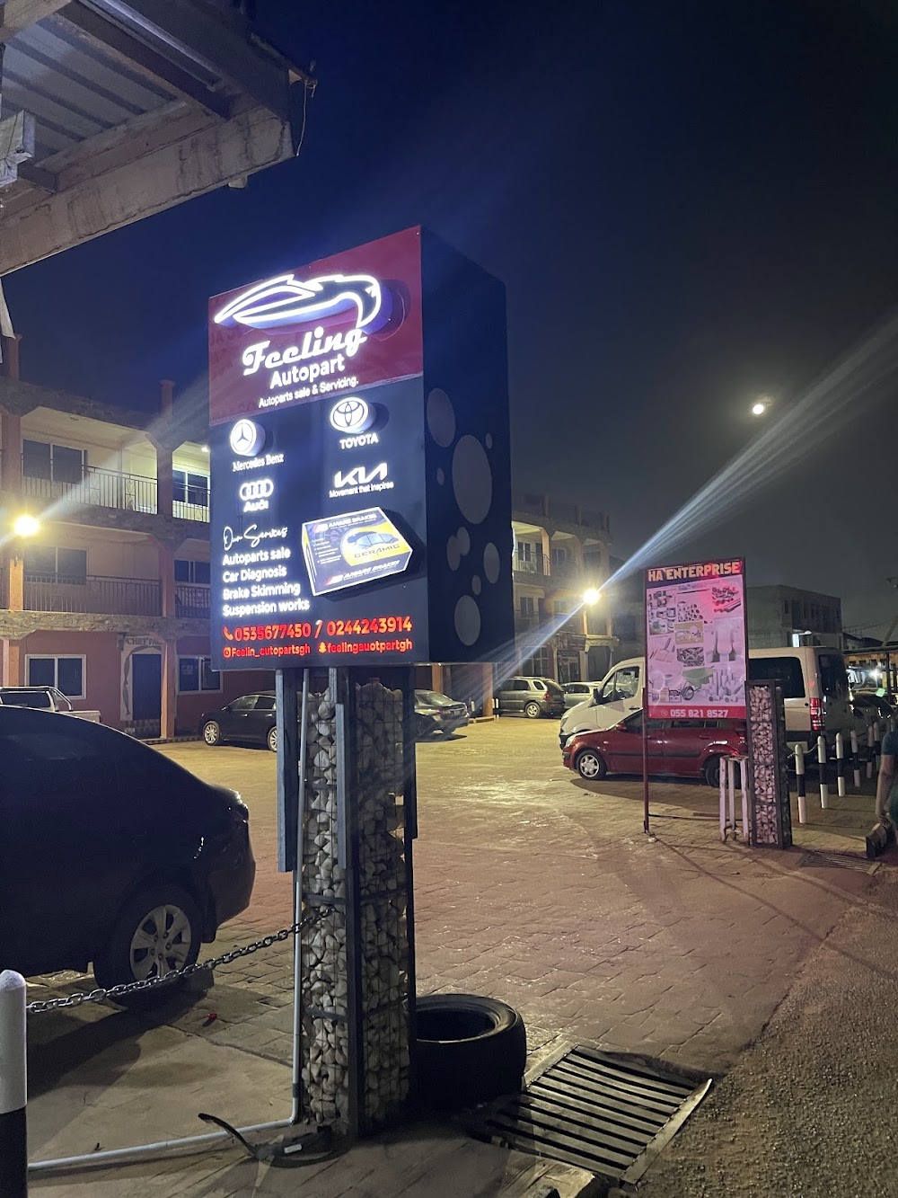 Feeling Auto Parts ltd- Dodowa road