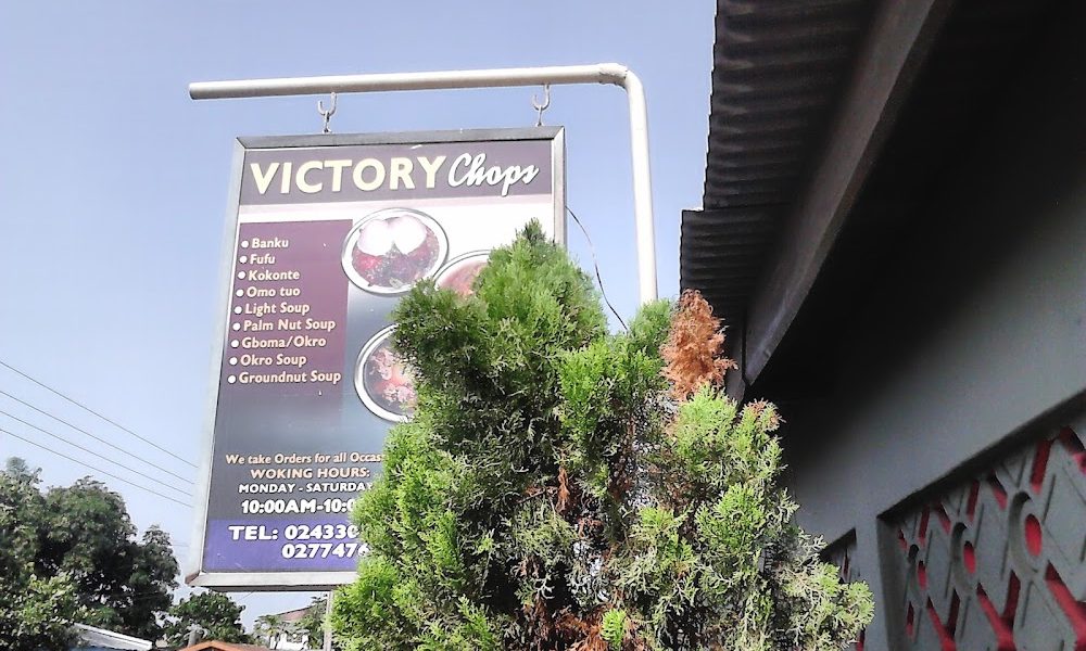 Victory Chops ( Ghanaian Local Dish Cook House )
